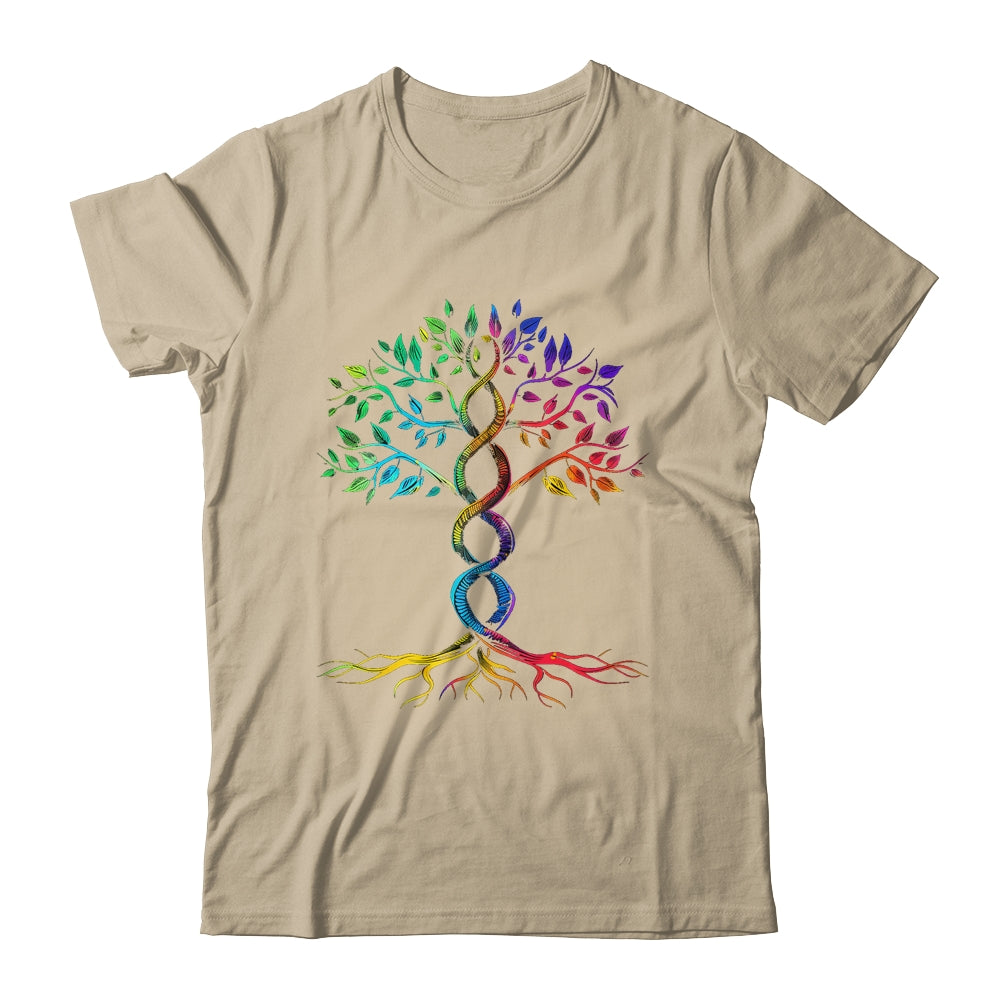 Tree Life Rainbow LGBT Cool Gay Pride Flag Ally Men Women Shirt & Tank Top | siriusteestore