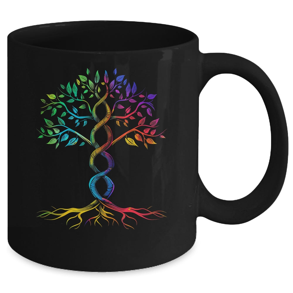 Tree Life Rainbow LGBT Cool Gay Pride Flag Ally Men Women Mug | siriusteestore