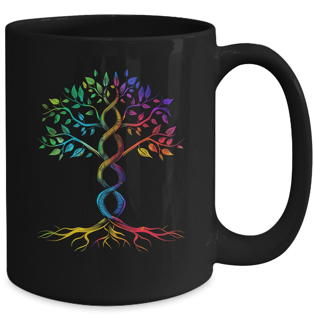 Tree Life Rainbow LGBT Cool Gay Pride Flag Ally Men Women Mug | siriusteestore