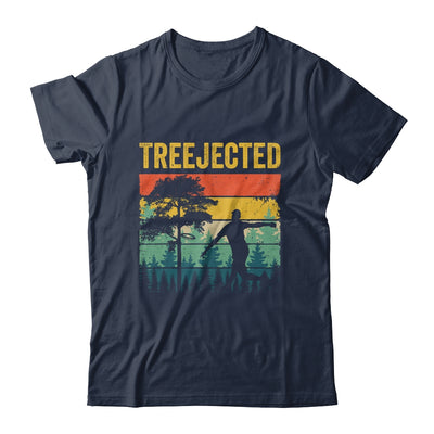 Treejected Funny Disc Golf Discs Hit Stupid Trees Vintage Shirt & Tank Top | siriusteestore