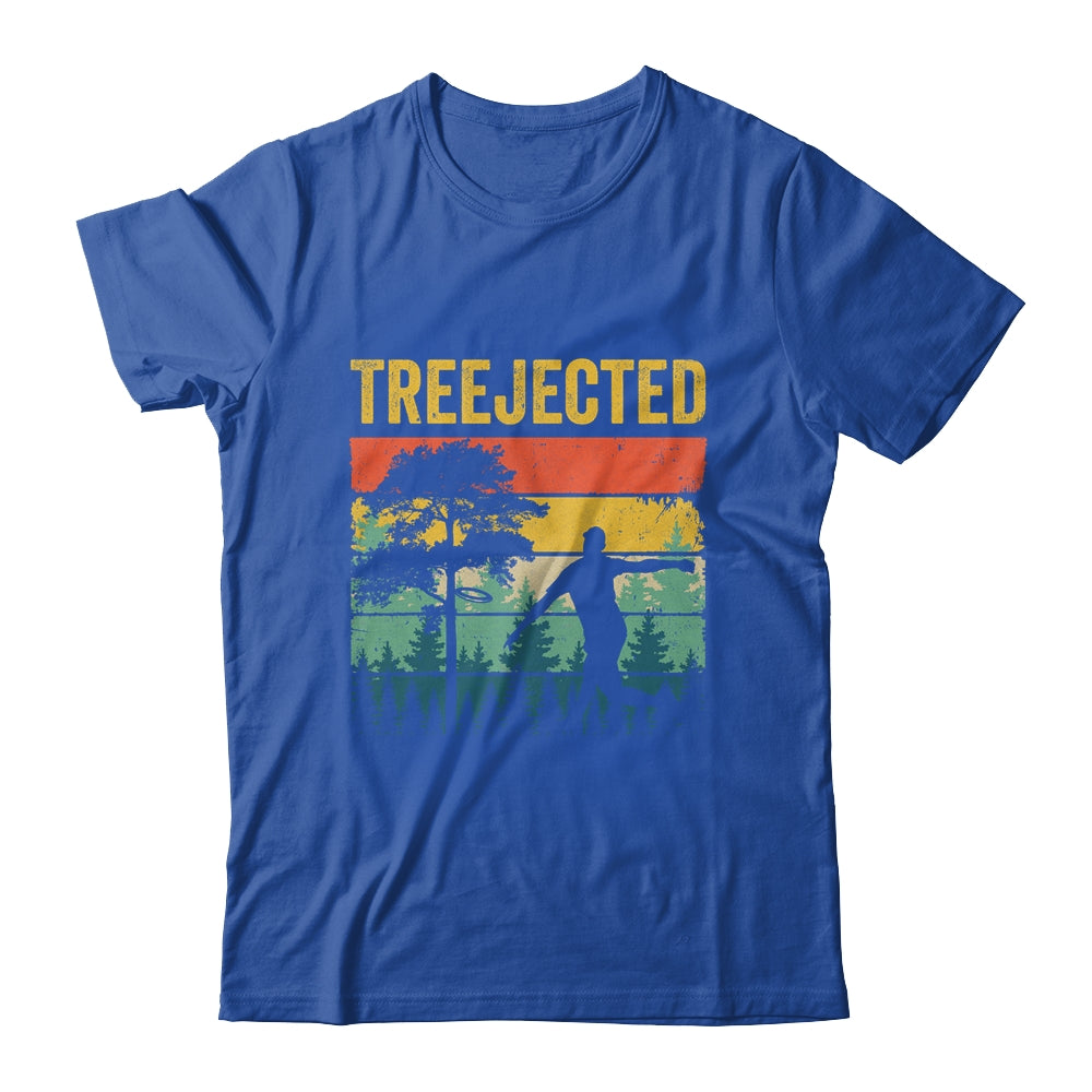 Treejected Funny Disc Golf Discs Hit Stupid Trees Vintage Shirt & Tank Top | siriusteestore