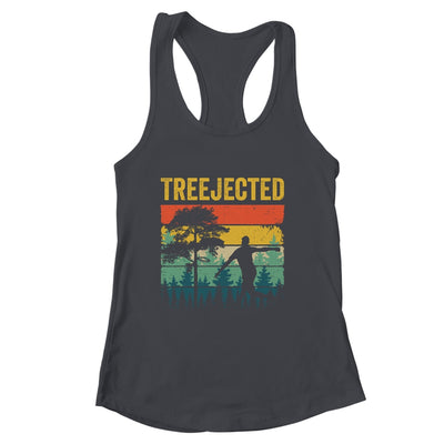 Treejected Funny Disc Golf Discs Hit Stupid Trees Vintage Shirt & Tank Top | siriusteestore