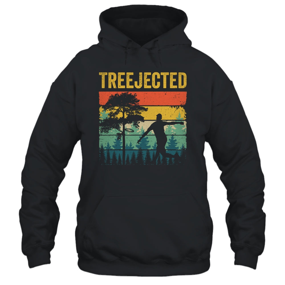 Treejected Funny Disc Golf Discs Hit Stupid Trees Vintage Shirt & Tank Top | siriusteestore