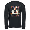 Trick Or Treatment Cute Ghost Paramedic Halloween Nurse Shirt & Hoodie | siriusteestore