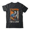 Trippin' For A Livin' Funny Skeleton Electrician Lover Shirt & Tank Top | siriusteestore