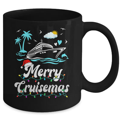Tropical Heartbeat Family Christmas Cruise Merry Cruisemas Mug | siriusteestore