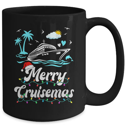 Tropical Heartbeat Family Christmas Cruise Merry Cruisemas Mug | siriusteestore