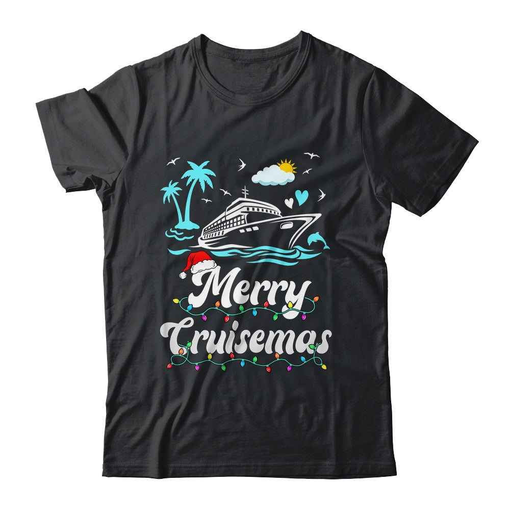 Tropical Heartbeat Family Christmas Cruise Merry Cruisemas Shirt & Sweatshirt | siriusteestore