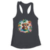 Tropical Highland Cow Summer Vibes Funny Beach Girls Women Shirt & Tank Top | siriusteestore