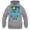 Tropical Summer Vacation Palm Trees Miami Beach Florida Shirt & Tank Top | siriusteestore