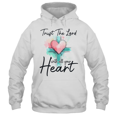 Trust The Lord With All Your Heart Christian Bible Verse Shirt & Tank Top | siriusteestore
