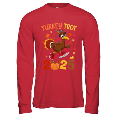 Turkey Trot 2025 Thanksgiving Turkey Running Runner Autumn Shirt & Hoodie | siriusteestore