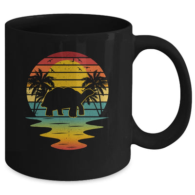 Turtle Design For Men Women Retro Sunset 70s Vintage Turtle Mug | siriusteestore