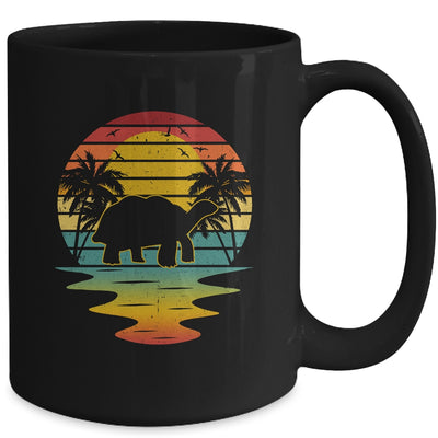 Turtle Design For Men Women Retro Sunset 70s Vintage Turtle Mug | siriusteestore