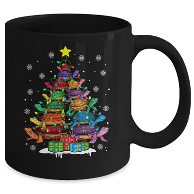Turtle Tree Christmas Tree Adorable Turtle Christmas Lover Mug | siriusteestore