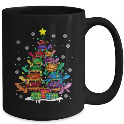 Turtle Tree Christmas Tree Adorable Turtle Christmas Lover Mug | siriusteestore