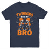 Twin Boys Twinning Halloween Best Friend Matching Skeleton Youth Shirt | siriusteestore