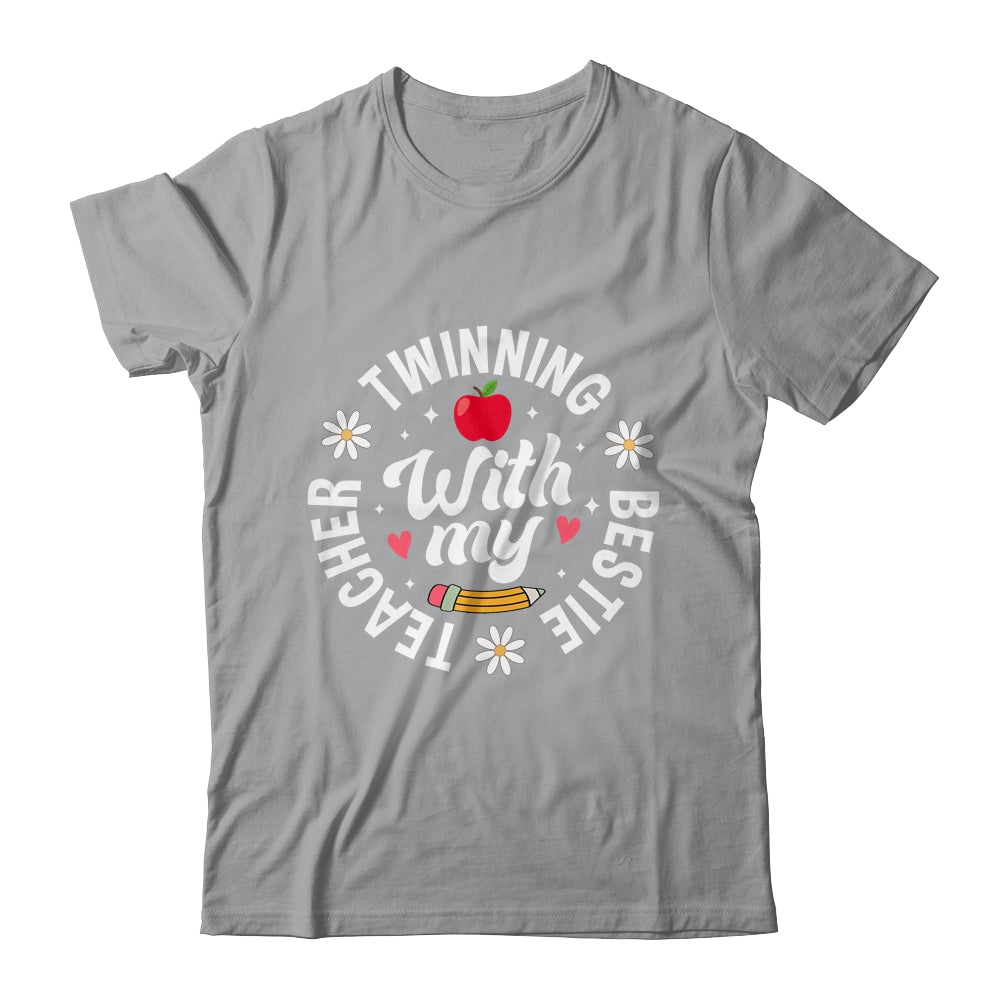 Twin Day Design Teacher Twinning With My Bestie Matching Shirt & Hoodie | siriusteestore