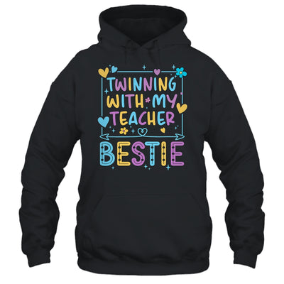 Twin Day Friends Teacher Twinning With My Bestie Matching Shirt & Tank Top | siriusteestore