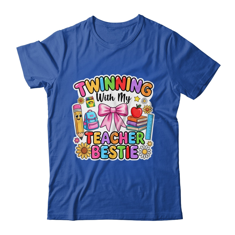 Twin Day Friends Teacher Twinning With My Bestie Matching Shirt & Hoodie | siriusteestore