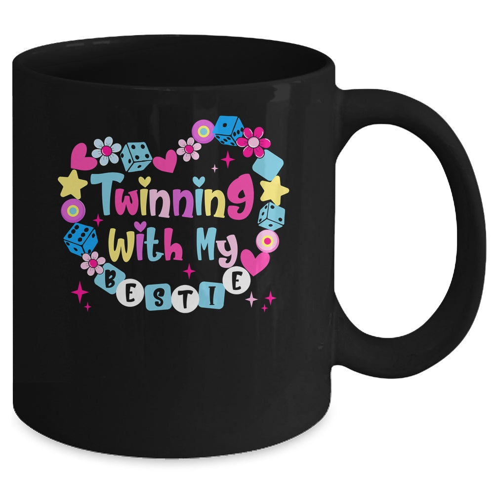 Twin Matching Twins Day Friend Twinning With My Bestie Twin Mug | siriusteestore
