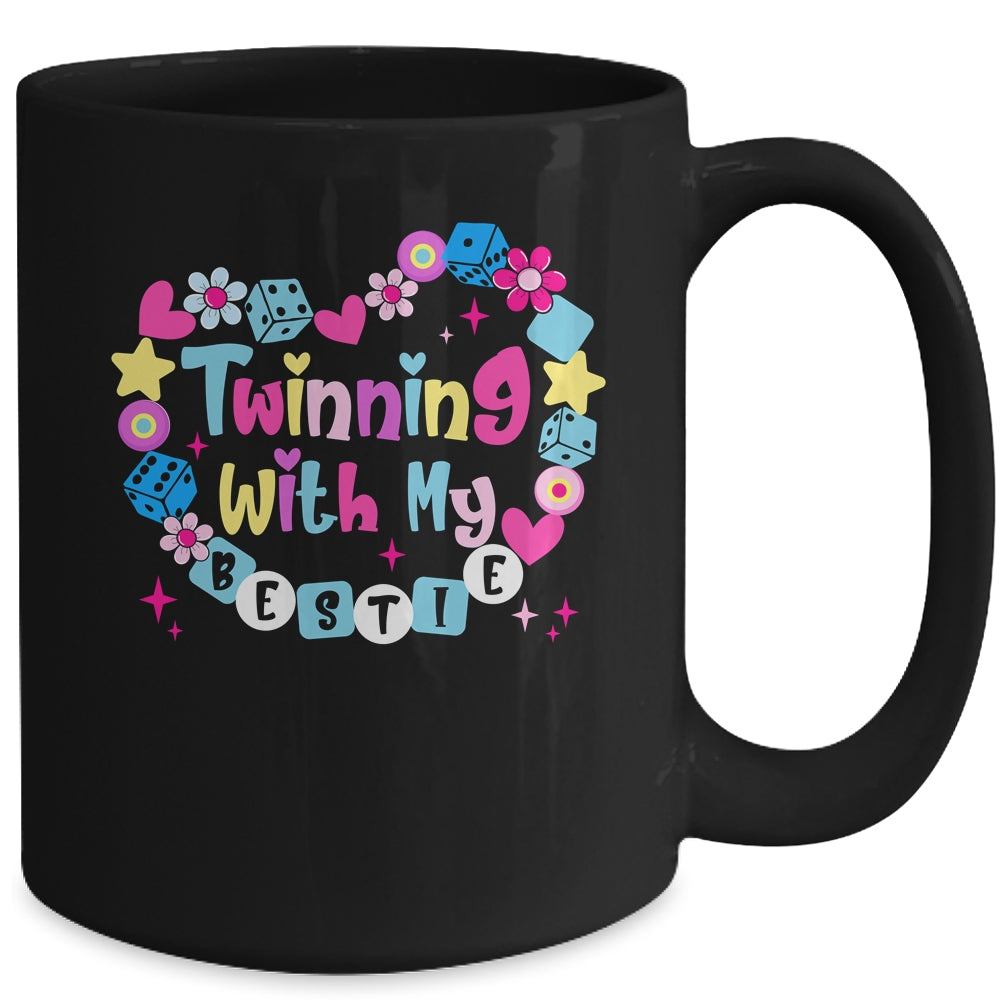 Twin Matching Twins Day Friend Twinning With My Bestie Twin Mug | siriusteestore