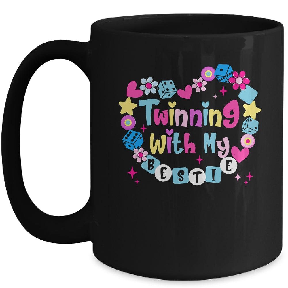 Twin Matching Twins Day Friend Twinning With My Bestie Twin Mug | siriusteestore