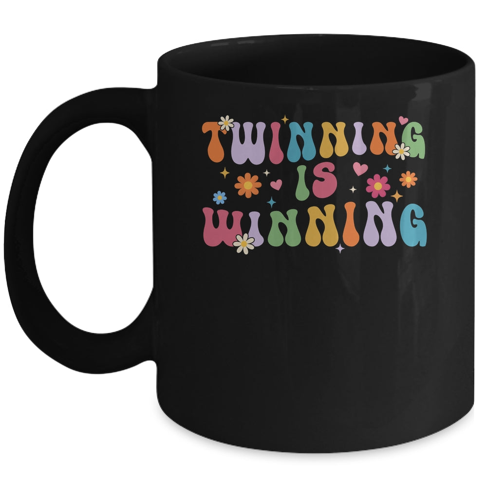 Twinning Is Winning Twin Day Spirit Week Best Friend Mug | siriusteestore