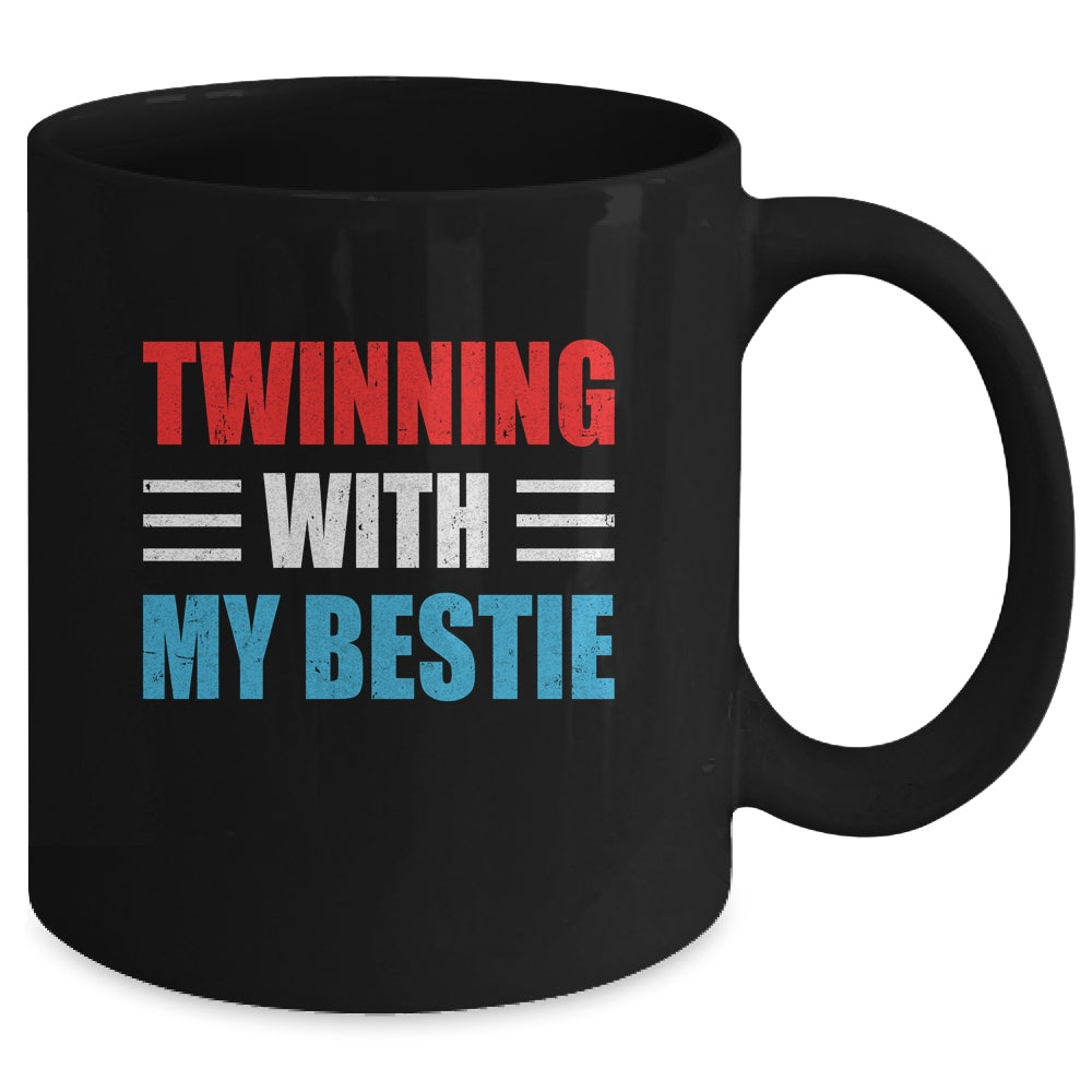 Twinning With My Bestie Boy Spirit Week Twin Day Best Friend Mug | siriusteestore