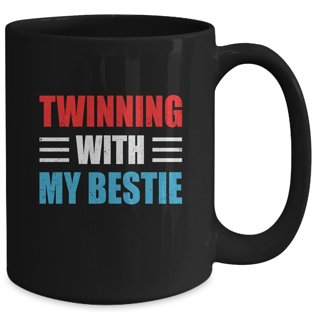 Twinning With My Bestie Boy Spirit Week Twin Day Best Friend Mug | siriusteestore