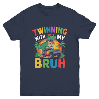 Twinning With My Bestie Kids Boys Funny Twin Day Spirit Week Youth Shirt | siriusteestore