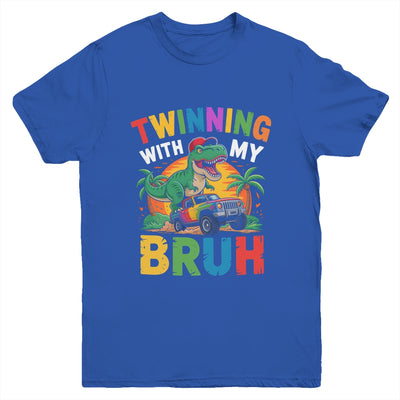 Twinning With My Bestie Kids Boys Funny Twin Day Spirit Week Youth Shirt | siriusteestore