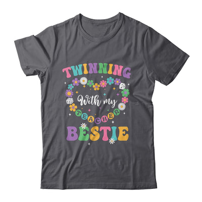 Twinning With My Bestie Matching Teacher Twin Day Friends Shirt & Tank Top | siriusteestore