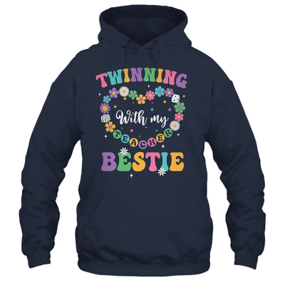 Twinning With My Bestie Matching Teacher Twin Day Friends Shirt & Tank Top | siriusteestore