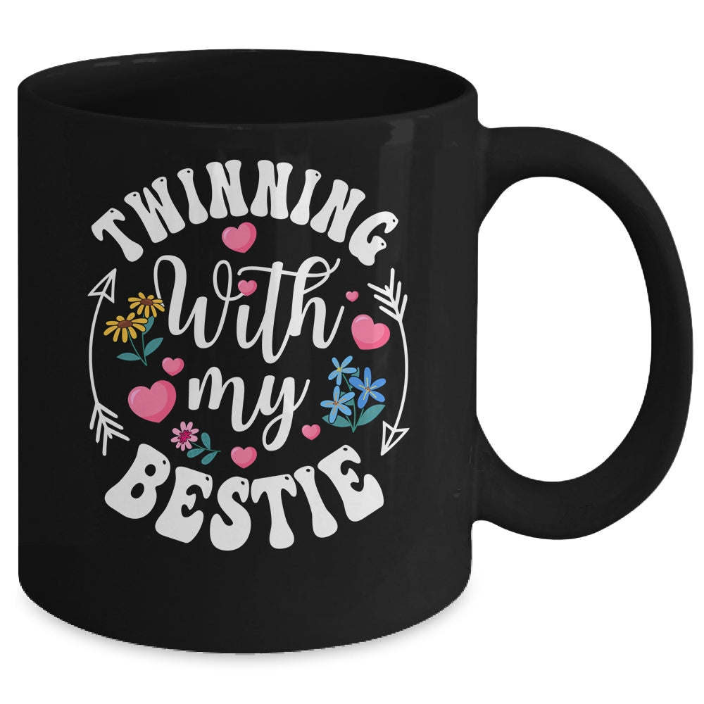 Twinning With My Bestie Spirit Week Twin Day Best Friend Mug | siriusteestore