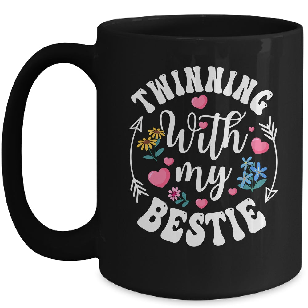 Twinning With My Bestie Spirit Week Twin Day Best Friend Mug | siriusteestore