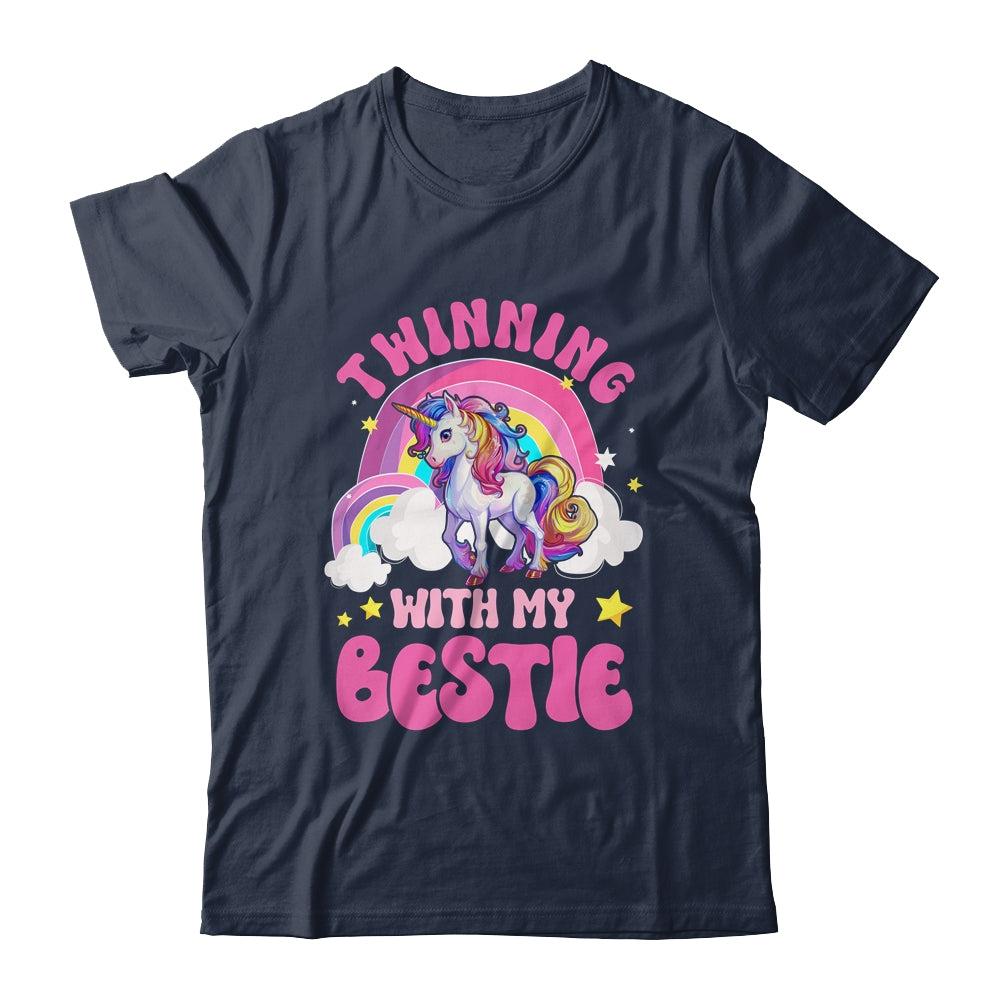 Twinning With My Bestie Unicorn Friends Spirit Week Girls Shirt & Tank Top | siriusteestore