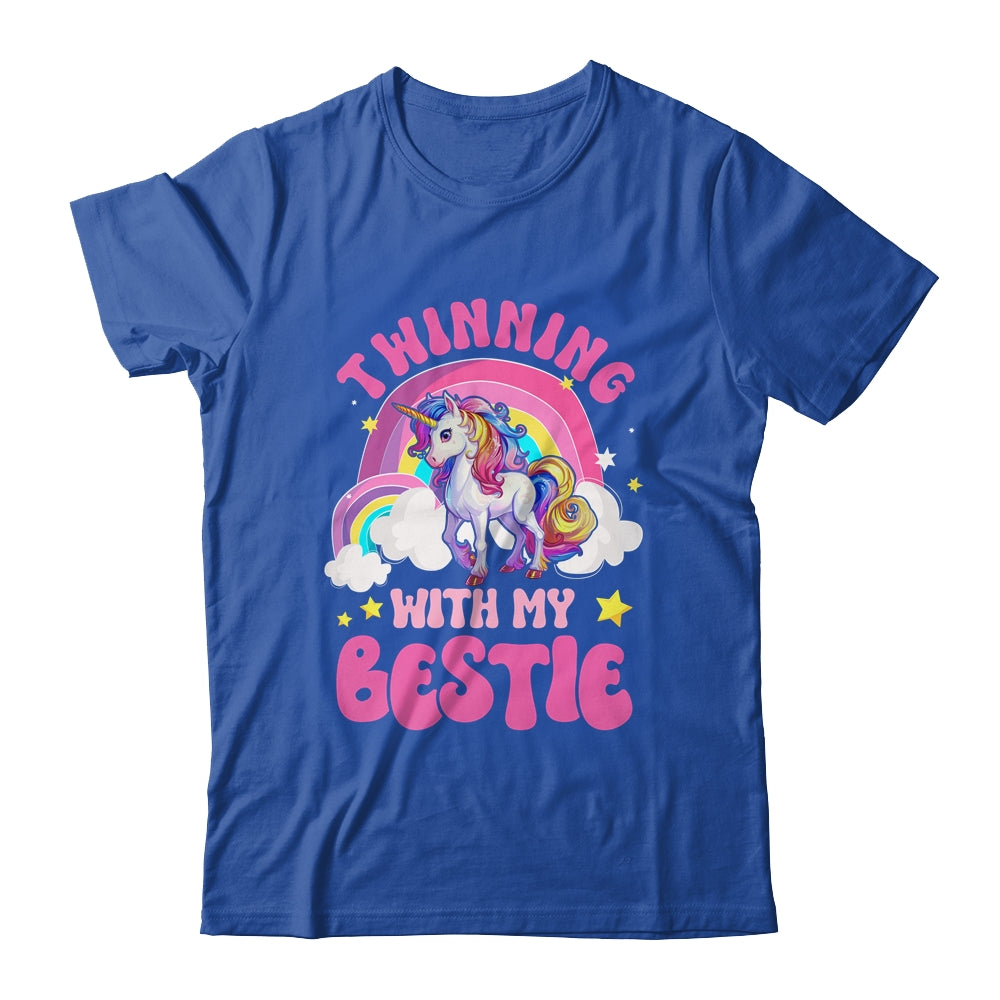 Twinning With My Bestie Unicorn Friends Spirit Week Girls Shirt & Tank Top | siriusteestore