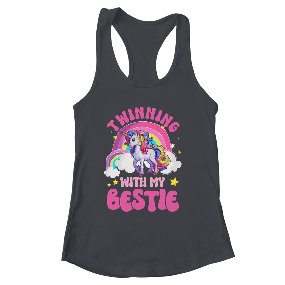 Twinning With My Bestie Unicorn Friends Spirit Week Girls Shirt & Tank Top | siriusteestore