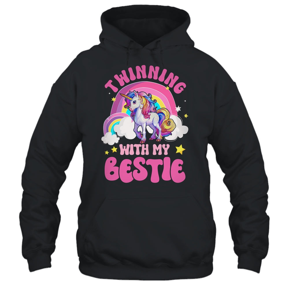 Twinning With My Bestie Unicorn Friends Spirit Week Girls Shirt & Tank Top | siriusteestore