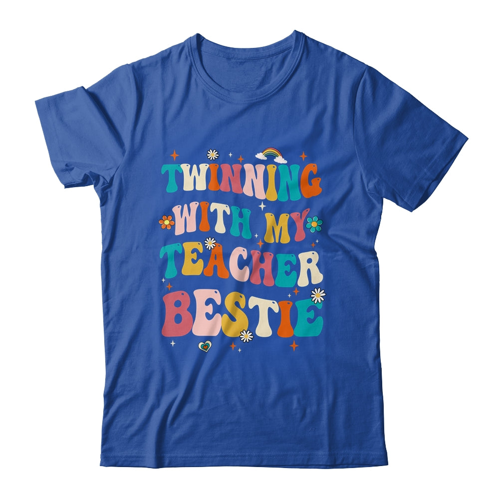Twinning With My Teacher Bestie Twin Day Matching Teachers Shirt & Tank Top | siriusteestore