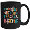Twinning With My Teacher Bestie Twin Day Matching Teachers Mug | siriusteestore