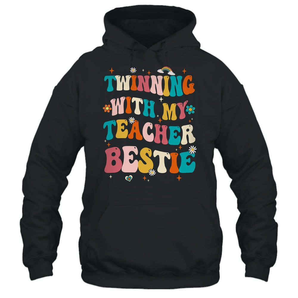 Twinning With My Teacher Bestie Twin Day Matching Teachers Shirt & Tank Top | siriusteestore