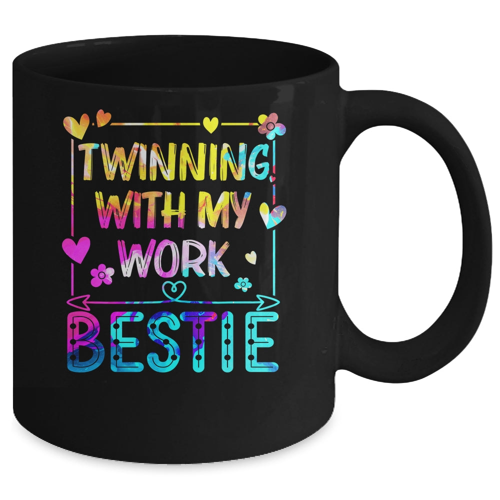 Twinning With My Work Bestie Best Friend Twin Day Week Mug | siriusteestore