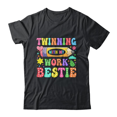 Twinning With My Work Bestie Spirit Week Best Friend Twin Day Shirt & Tank Top | siriusteestore