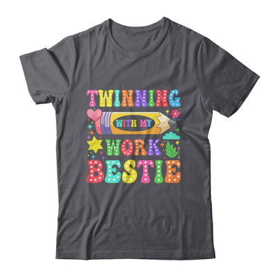 Twinning With My Work Bestie Spirit Week Best Friend Twin Day Shirt & Tank Top | siriusteestore