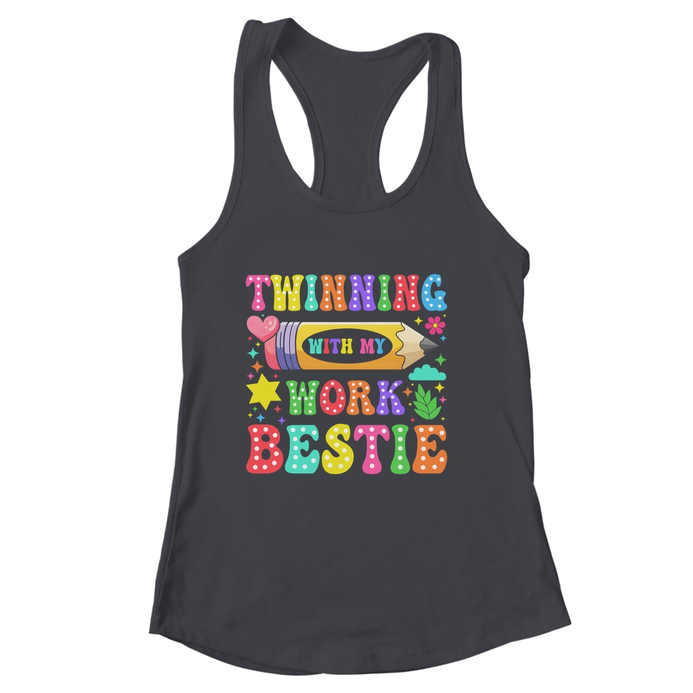 Twinning With My Work Bestie Spirit Week Best Friend Twin Day Shirt & Tank Top | siriusteestore