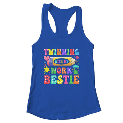 Twinning With My Work Bestie Spirit Week Best Friend Twin Day Shirt & Tank Top | siriusteestore