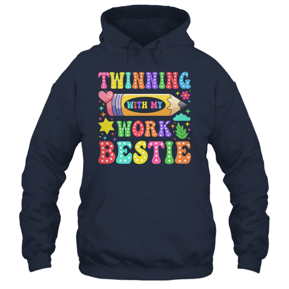 Twinning With My Work Bestie Spirit Week Best Friend Twin Day Shirt & Tank Top | siriusteestore
