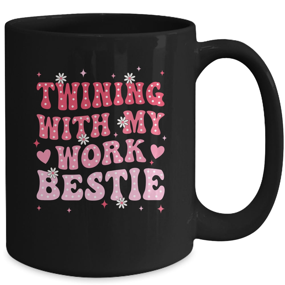 Twinning With My Work Bestie Spirit Week Best Friend Twin Mug | siriusteestore